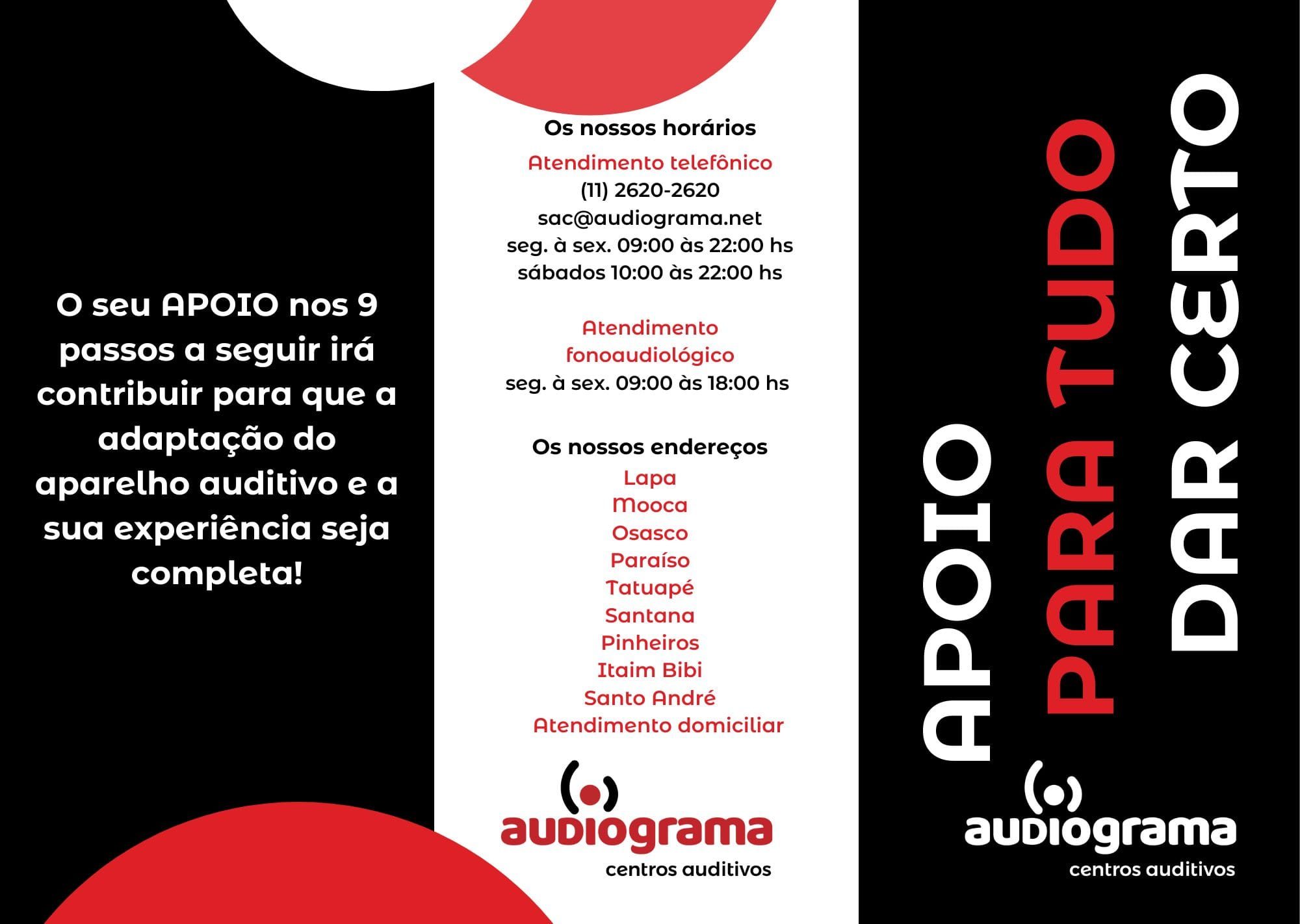 Apoio para tudo dar certo