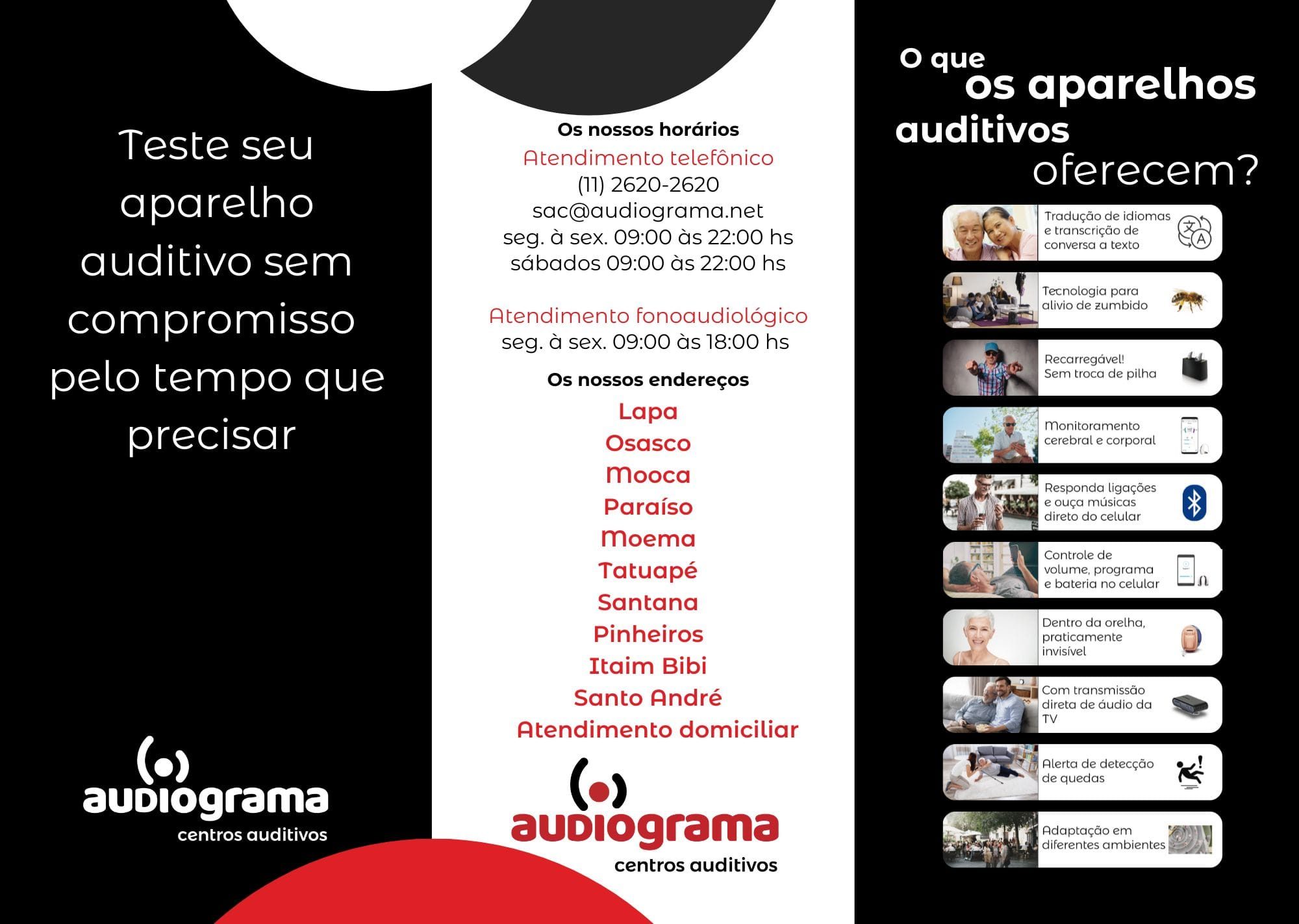 Folder -Benefícios de produto